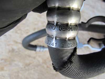 BMW Power Steering Return Pipe 32414027458 E60 545i 550i E63 E64 645Ci 650i8